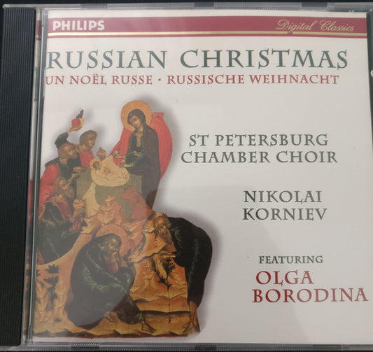 St Petersburg Chamber Choir, Nikolai Korniev : Russian Christmas = Un Noël Russe = Russische Weihnacht (CD, Comp)