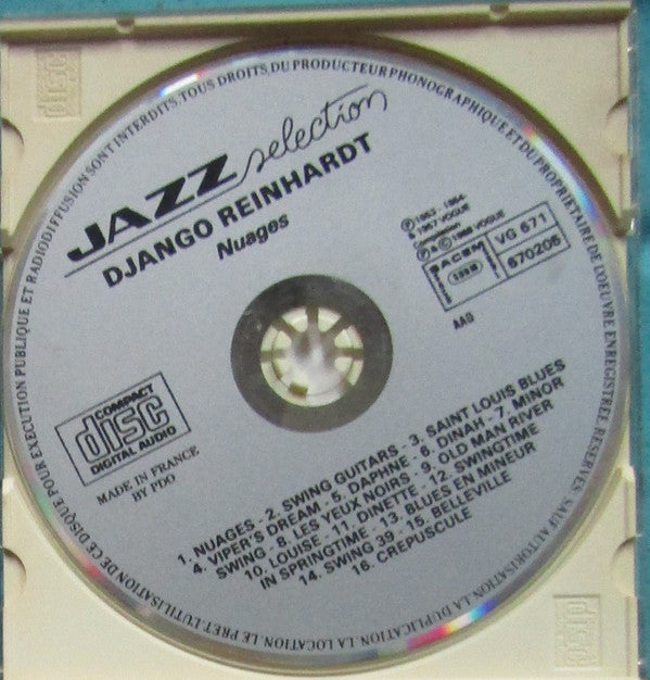Django Reinhardt : Nuages (CD, Comp)
