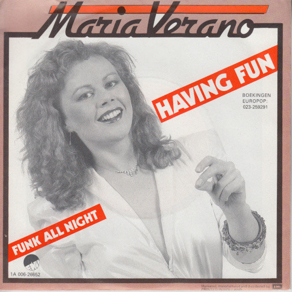 Maria Verano : Having Fun  (7", Single)