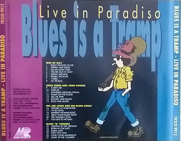 Various : Live in Paradiso: Blues Is A Tramp (2xCD, Album)