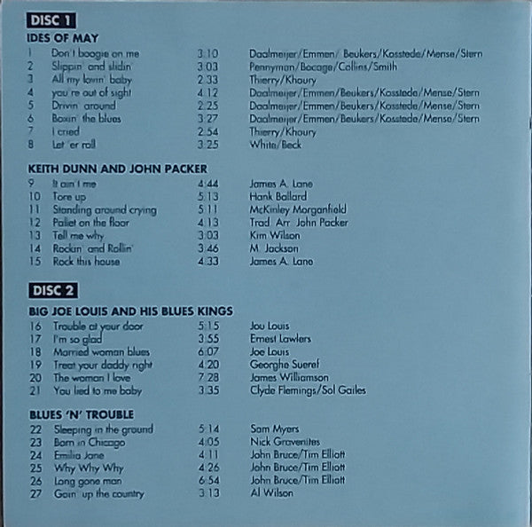 Various : Live in Paradiso: Blues Is A Tramp (2xCD, Album)