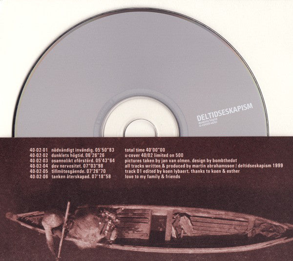 Deltidseskapism : Dunklets Högtid (CD, Album, Ltd)