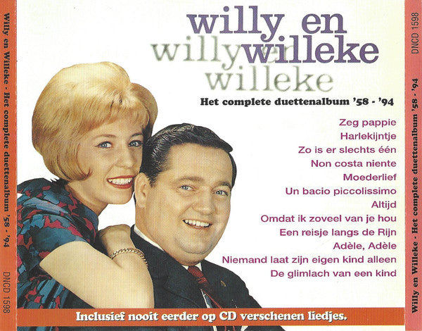 Willy & Willeke Alberti : Het Complete Duettenalbum '58 - '94 (2xCD, Comp)