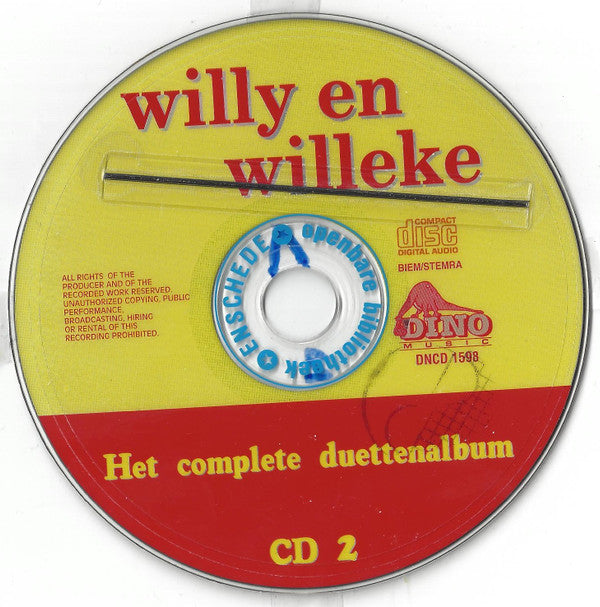 Willy & Willeke Alberti : Het Complete Duettenalbum '58 - '94 (2xCD, Comp)