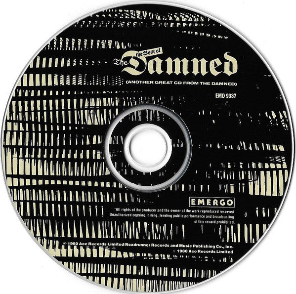 The Damned : The Best Of The Damned (Another Great CD From The Damned) (CD, Comp, RE)