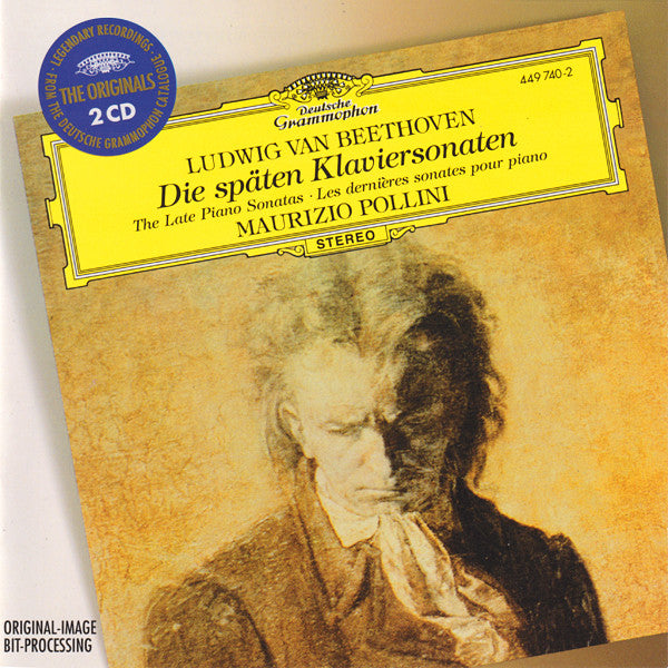 Ludwig van Beethoven, Maurizio Pollini : Die Späten Klaviersonaten = The Late Piano Sonatas = Les Dernières Sonates Pour Piano (2xCD, Comp, RE, RM, PMD)