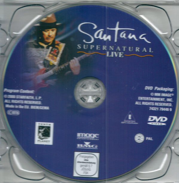 Santana : Supernatural Live (DVD-V, RE, PAL)
