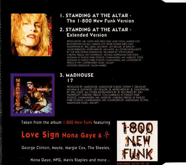 Margie Cox / Madhouse : Standing At The Altar / 17 (CD, Maxi)