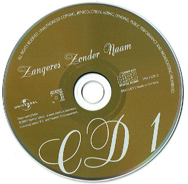 Zangeres Zonder Naam : Mijn Leven (2xCD, Comp)