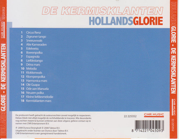 De Kermisklanten : De Kermisklanten (CD, Comp)
