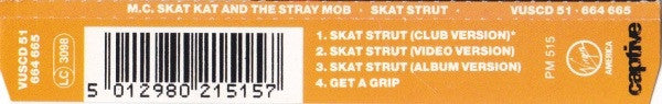 MC Skat Kat And The Stray Mob : Skat Strut (CD, Maxi)