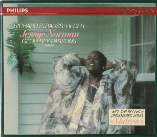 Richard Strauss - Jessye Norman, Geoffrey Parsons (2) : Lieder (CD, Album, Sli)