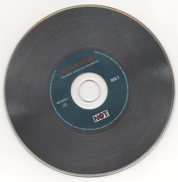 Billie Holiday : The Great American Songbook (2xCD, Comp)