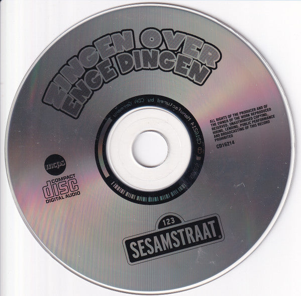 Sesamstraat : Zingen Over Enge Dingen (CD)