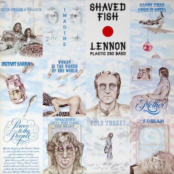 John Lennon & The Plastic Ono Band : Shaved Fish (LP, Comp, RE)