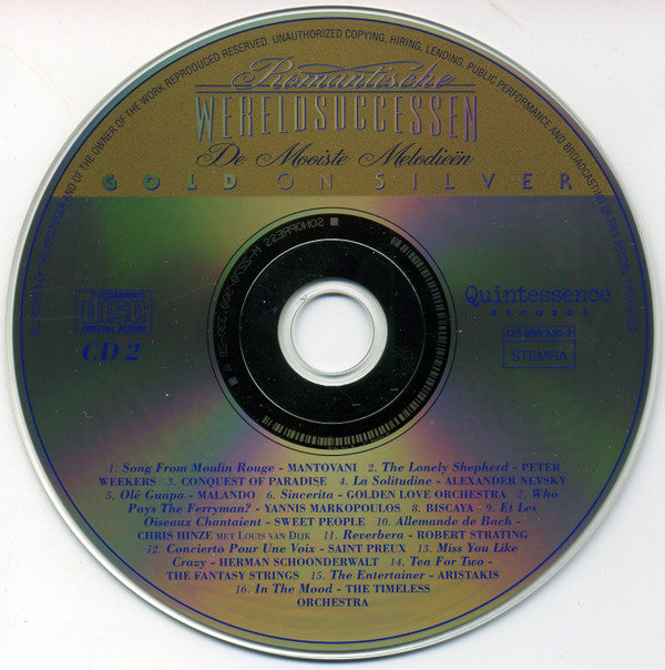 Various : Romantische Wereldsuccessen (3xCD, Comp)