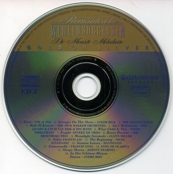 Various : Romantische Wereldsuccessen (3xCD, Comp)
