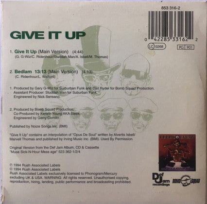 Public Enemy : Give It Up (CD, Single)