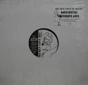 DJ Marcello Presents Barrington : Generate Love (12")