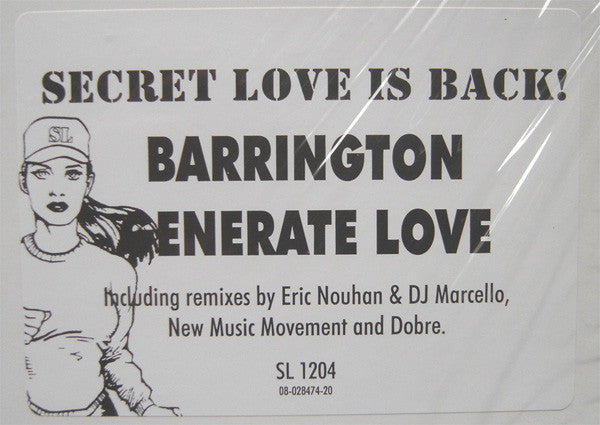 DJ Marcello Presents Barrington : Generate Love (12")