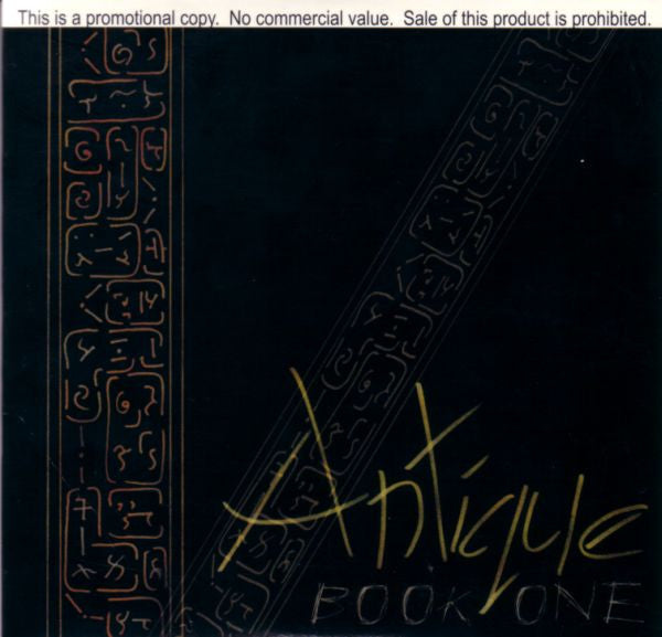 Antique (2) : Book One (CD, Promo)