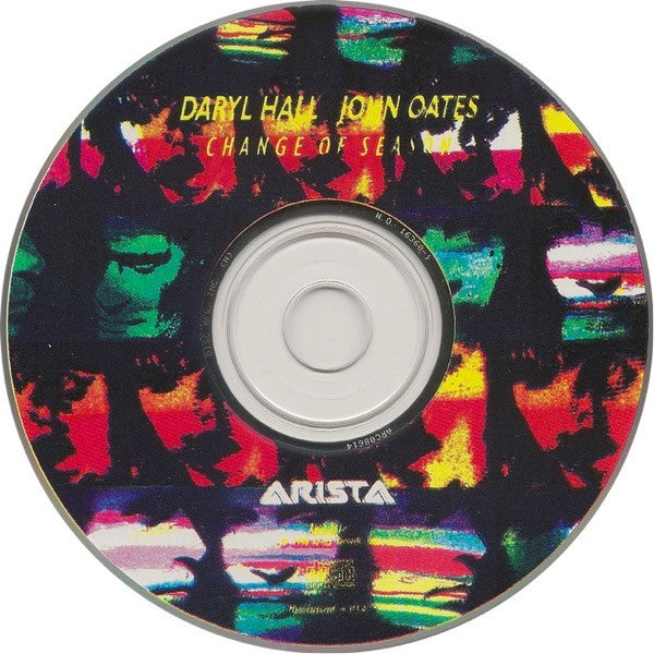 Daryl Hall & John Oates : Change Of Season (CD, Album)