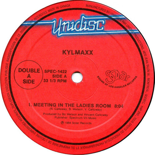 Klymaxx : Meeting In The Ladies Room / The Men All Pause (12")