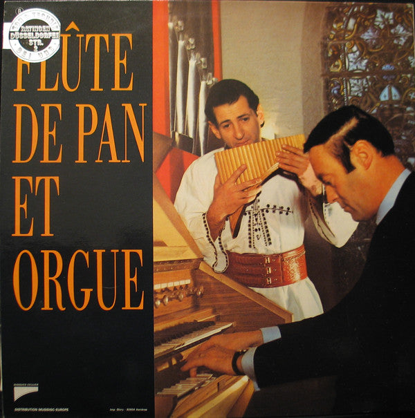Gheorghe Zamfir Et Marcel Cellier : Improvisations Flûte De Pan Et Orgue (LP, Album, Gat)