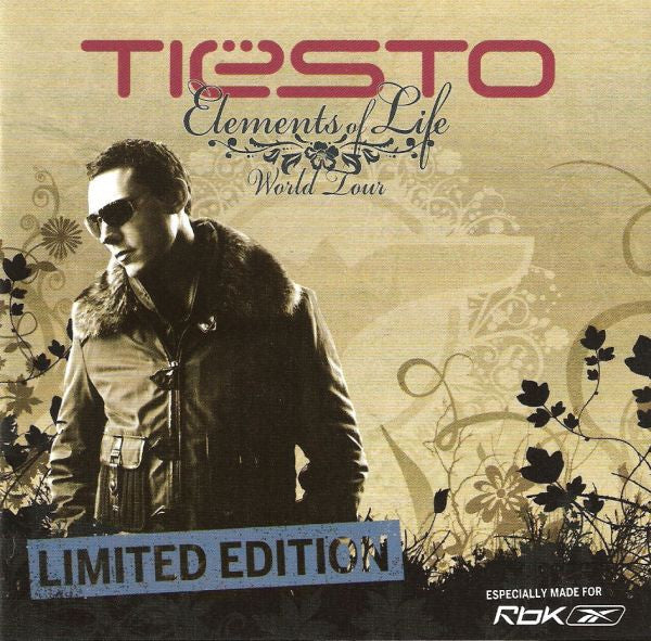 DJ Tiësto : Elements Of Life World Tour (CD, Album, Enh, Ltd)