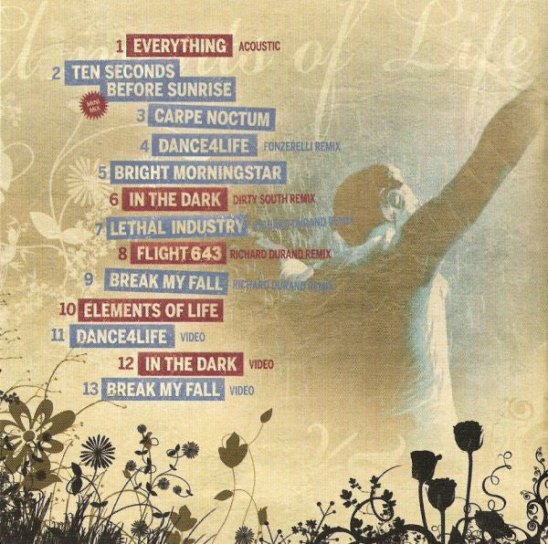 DJ Tiësto : Elements Of Life World Tour (CD, Album, Enh, Ltd)