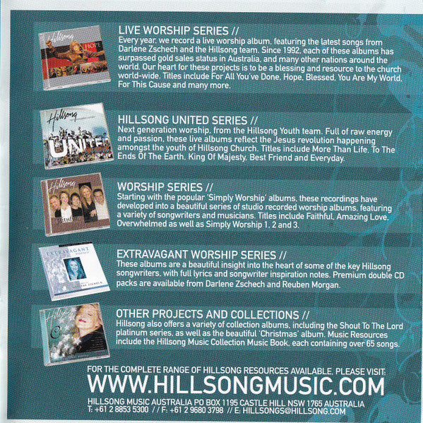 Hillsong : For All You've Done (2xCD, Album)