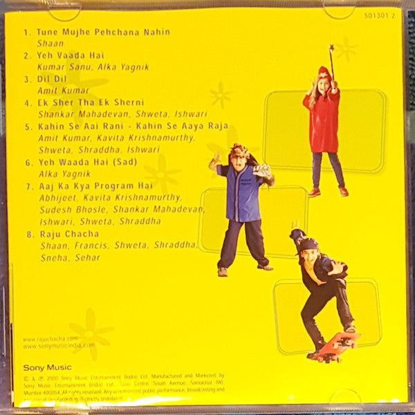 Jatin Lalit, Anand Bakshi : Raju Chacha (Courage Comes In All Sizes) (CD)