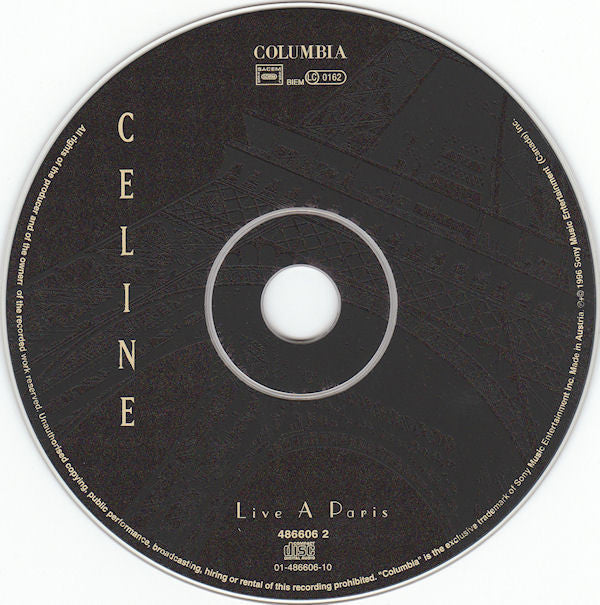 Céline Dion : Live A Paris (CD, Album)
