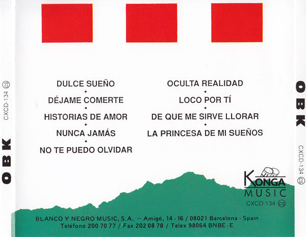 OBK : ... Llamalo Sueño (CD, Album)
