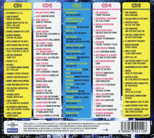 Various : Nostalgie Disco Fever (5xCD, Comp)