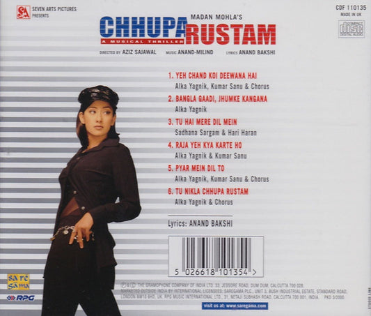Anand Milind, Anand Bakshi : Chhupa Rustam (A Musical Thriller) (CD)