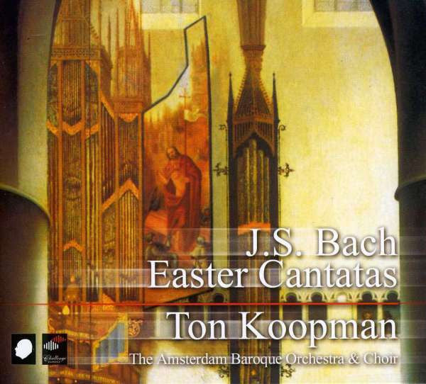 Johann Sebastian Bach / Ton Koopman, The Amsterdam Baroque Orchestra And Choir : Easter Cantatas (2xCD, Dig)