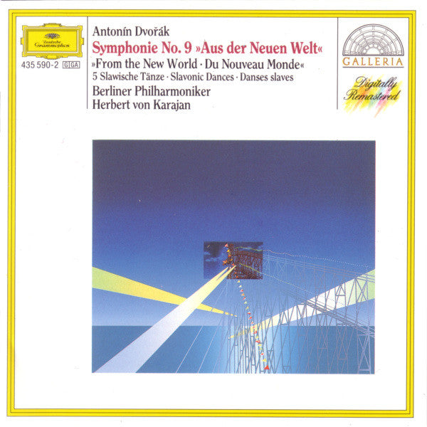 Antonín Dvořák, Berliner Philharmoniker, Herbert von Karajan : Symphony No.9 »Aus Der Neuen Welt« · 5 Slawische Tänze (CD, Comp, RM)