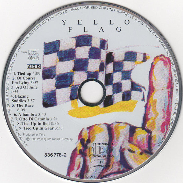Yello : Flag (CD, Album, RE)
