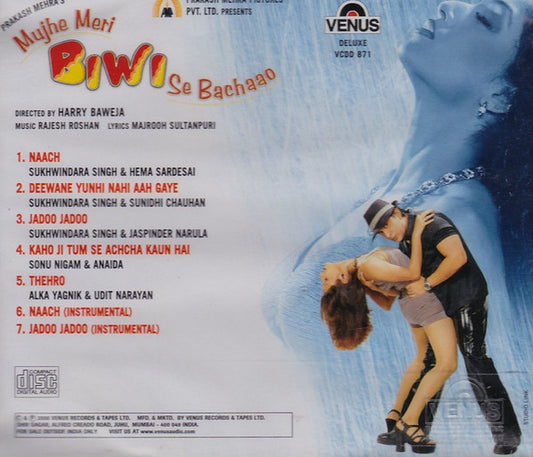 Rajesh Roshan, Majrooh Sultanpuri : Mujhe Meri Biwi Se Bachaao (CD)