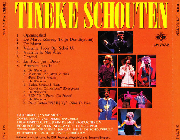 Tineke Schouten : Tineke Schouten  (CD)