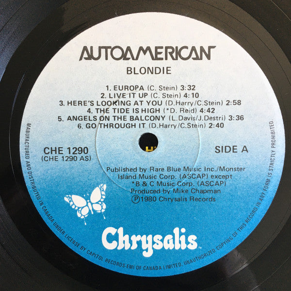 Blondie : Autoamerican (LP, Album)