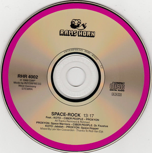 Koto, Cyber People, Proxyon : Space Rock (CD, Maxi, Mixed, Pin)