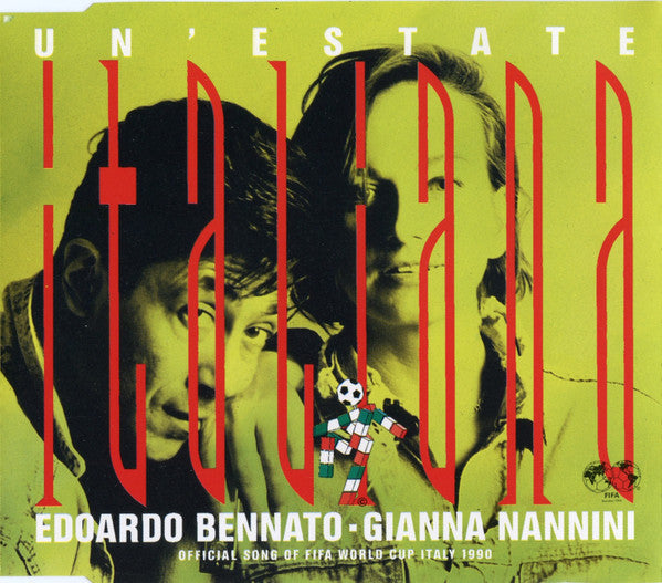Edoardo Bennato & Gianna Nannini : Un'Estate Italiana (CD, Maxi)