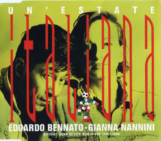 Edoardo Bennato & Gianna Nannini : Un'Estate Italiana (CD, Maxi)