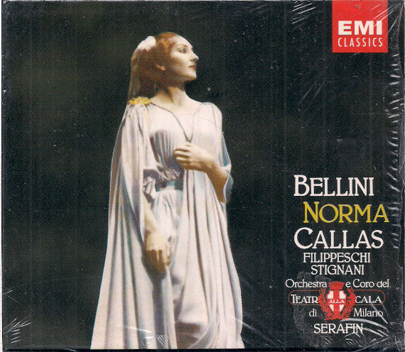 Vincenzo Bellini - Maria Callas, Mario Filippeschi, Ebe Stignani, Orchestra Del Teatro Alla Scala E Coro Del Teatro Alla Scala, Tullio Serafin : Norma (3xCD, Album, Mono, RM + Box)