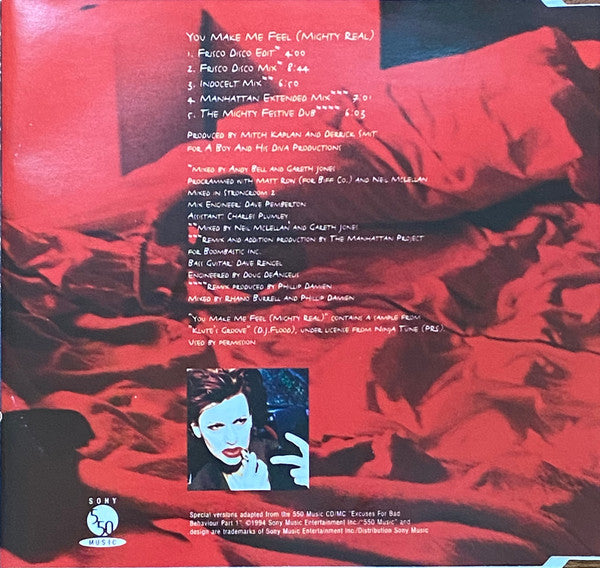 Sandra Bernhard : You Make Me Feel (Mighty Real) (CD, Maxi)
