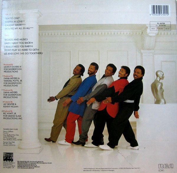 Tavares : Words And Music (LP, Album)