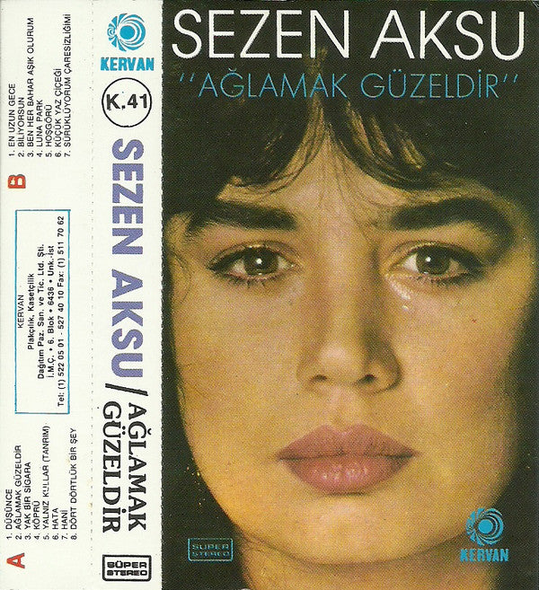 Sezen Aksu : Ağlamak Güzeldir (Cass, Album, RE)