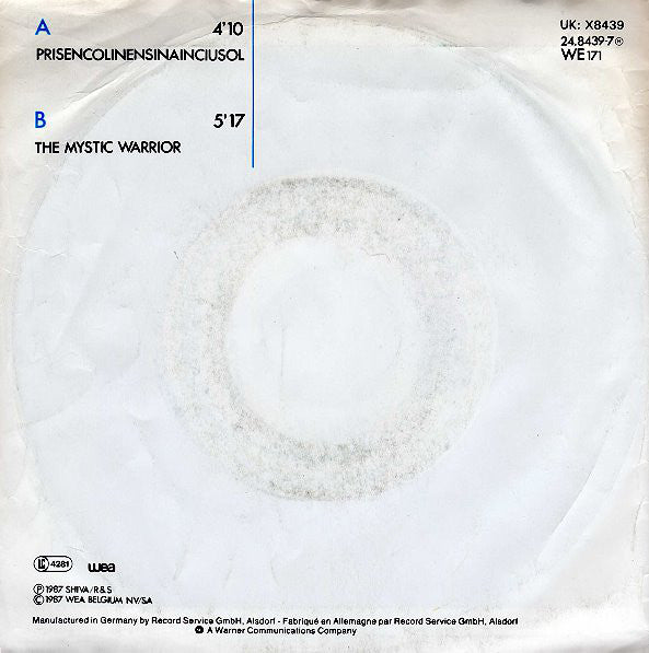 B-Art : Prisencolinensinainciusol (Alright) (7", Single)